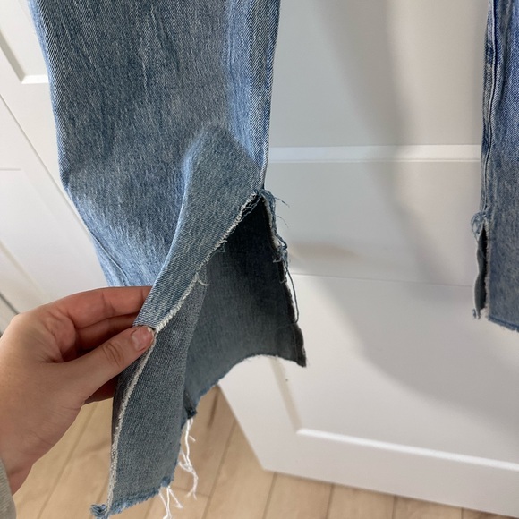Zara Faded Blue Denim Jeans - Picture 8 of 10